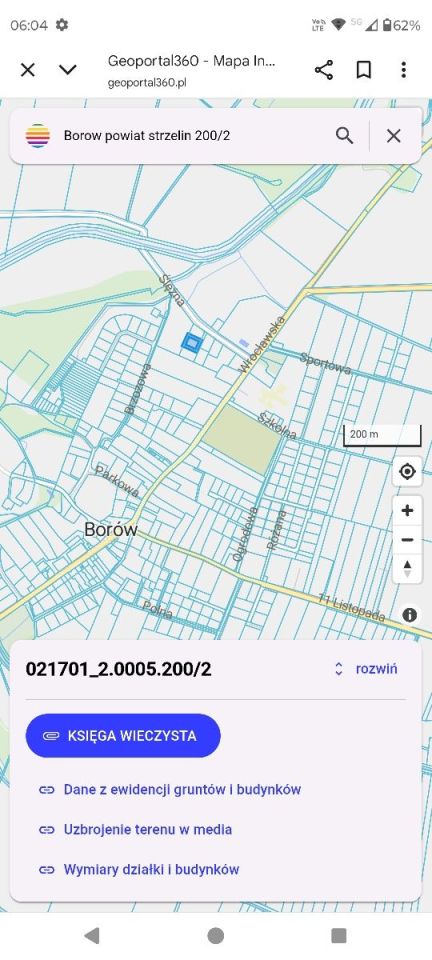 Działka budowlana Borów, ul. Ślężna. Zdjęcie 4