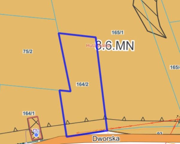 Działka budowlana Huta Dolna. Zdjęcie 8