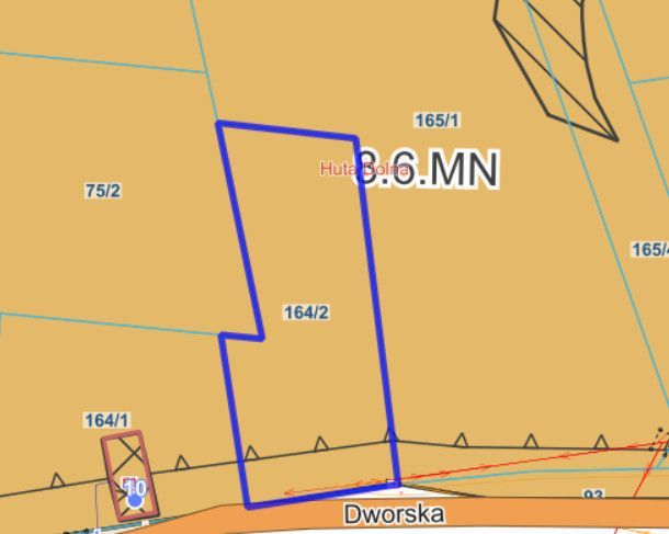 Działka budowlana Huta Dolna. Zdjęcie 8