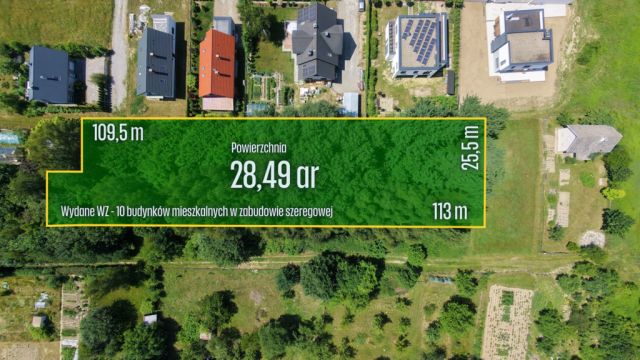 Działka budowlana Rzeszów, ul. Ropczycka. Zdjęcie 3