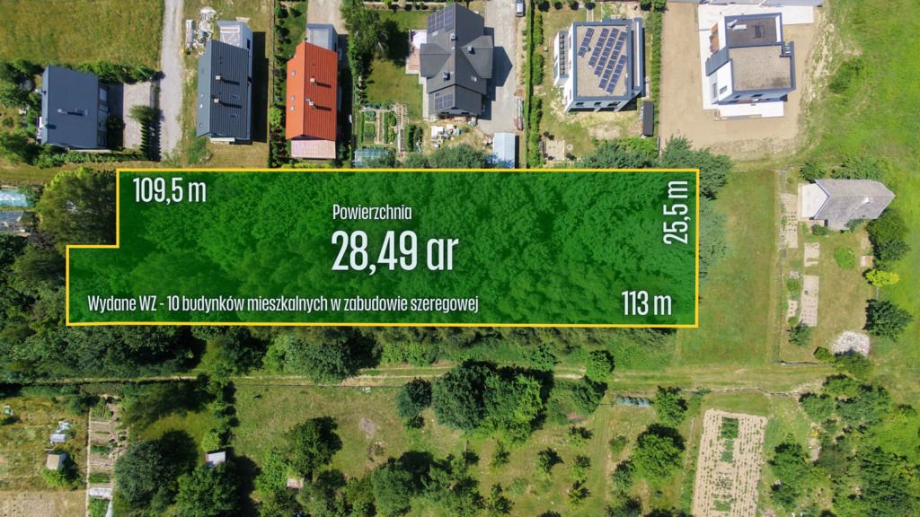 Działka budowlana Rzeszów, ul. Ropczycka. Zdjęcie 3