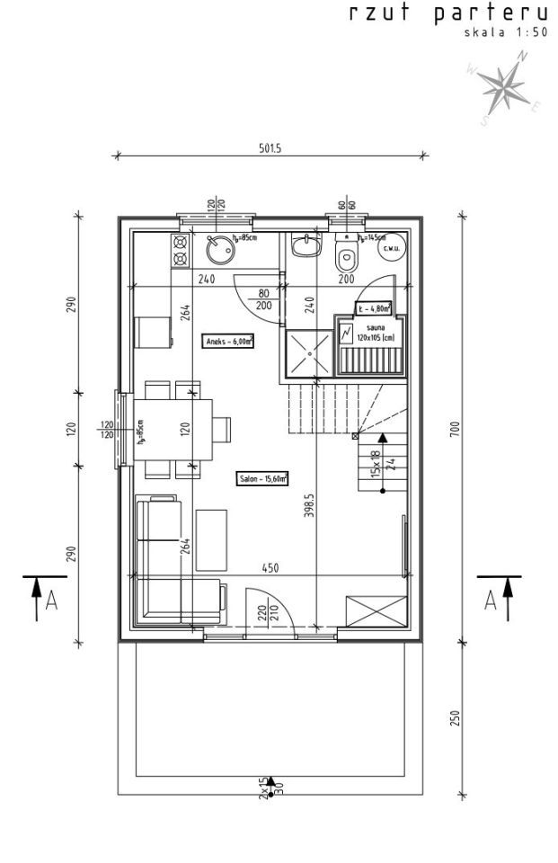 dom letniskowy, 3 pokoje Gubity. Zdjęcie 14