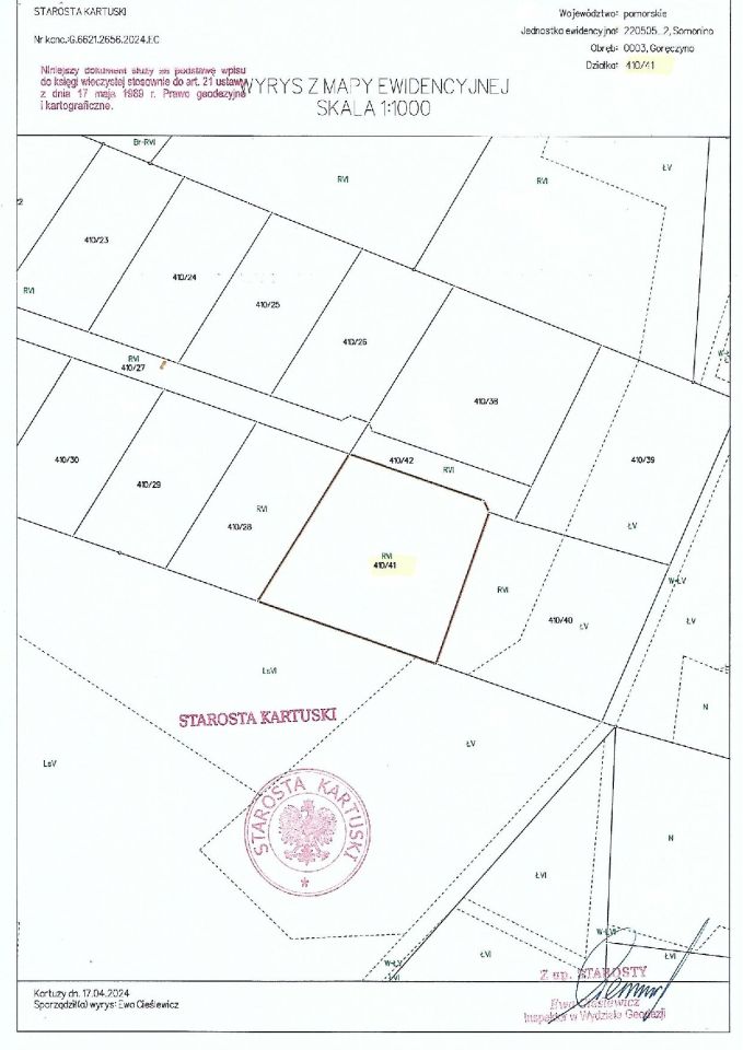 Działka budowlana Goręczyno, ul. Maślakowa. Zdjęcie 1