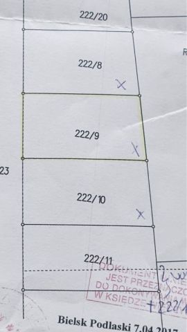 Działka budowlana Bielsk Podlaski, ul. Dubiażyńska. Zdjęcie 1