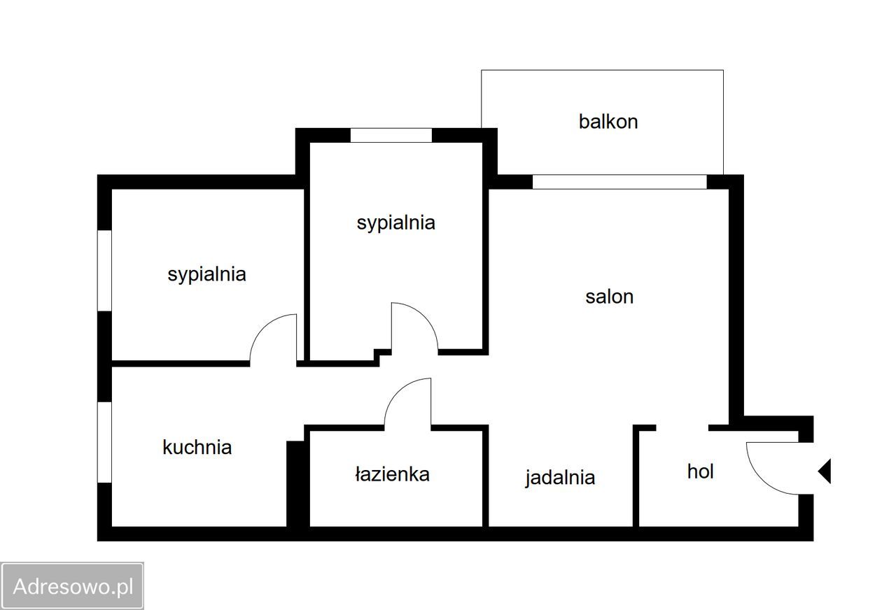 Mieszkanie 3-pokojowe Gdańsk Piecki, ul. Myśliwskie Wzgórze. Zdjęcie 15