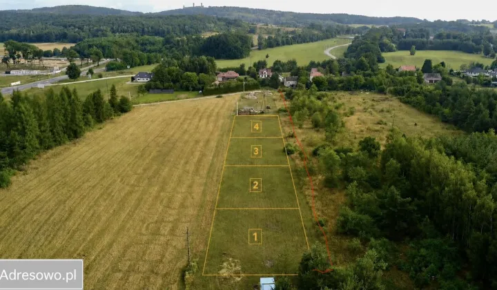 Działka budowlana Podzamcze