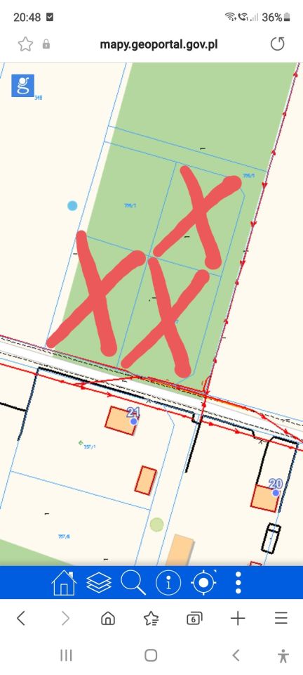 Działka budowlana Drzewociny Mierzączka Mała. Zdjęcie 3