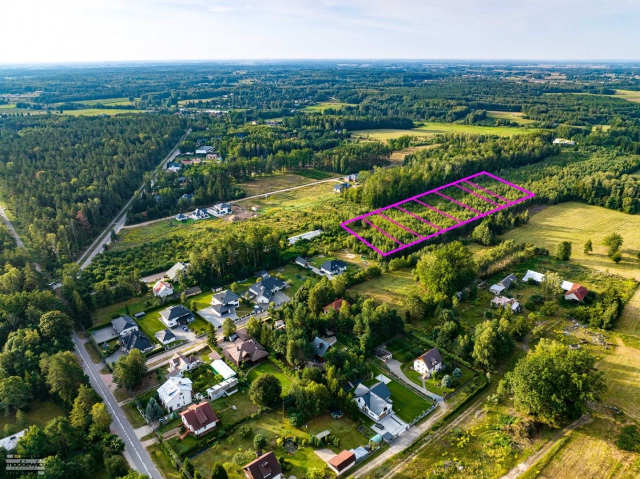 Działka inwestycyjna Niewodnica Kościelna, ul. Dąbrowskiego. Zdjęcie 4