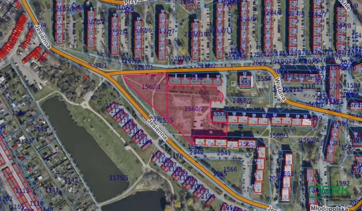 Działka Gliwice, ul. Wiślana