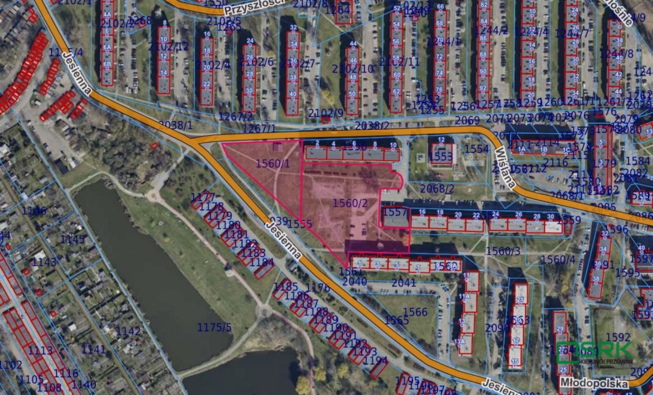 Działka Gliwice, ul. Wiślana. Zdjęcie 1