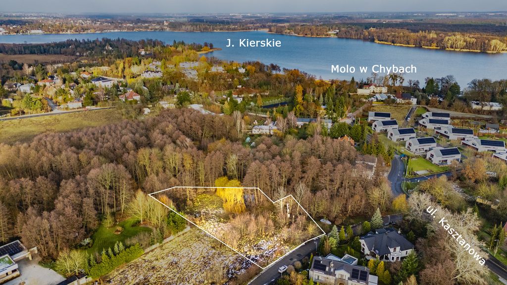 Działka budowlana Chyby, ul. Podgórna. Zdjęcie 1