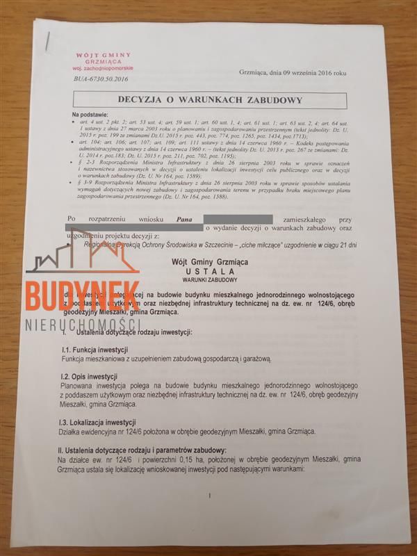 Działka budowlana Mieszałki, Mieszałki. Zdjęcie 2