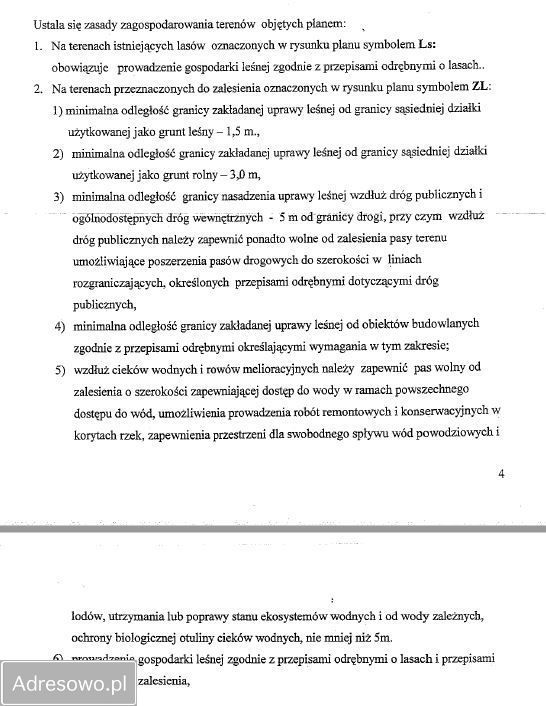 Działka leśna Sędziszów Małopolski Wolica Piaskowa. Zdjęcie 4