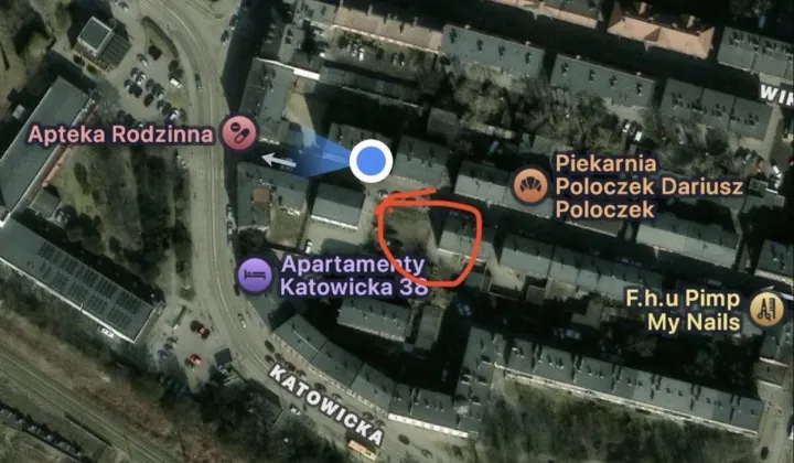 Działka budowlana Świętochłowice Centrum, ul. Marii Dulcissimy Hoffmann