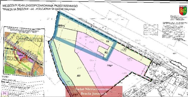 Działka inwestycyjna Brzezinka Średzka, ul. Kolejowa. Zdjęcie 2