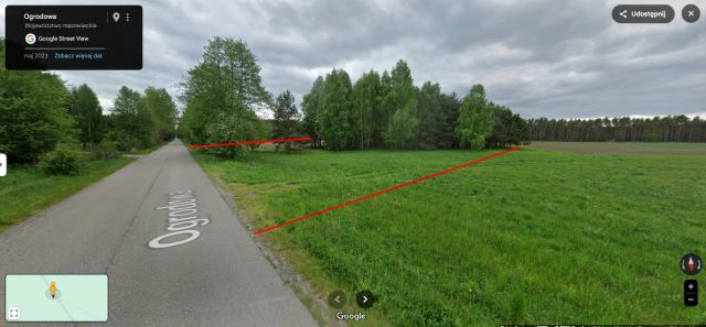 Działka budowlana Stoczek, ul. Ogrodowa. Zdjęcie 1