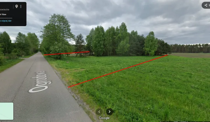 Działka budowlana Stoczek, ul. Ogrodowa