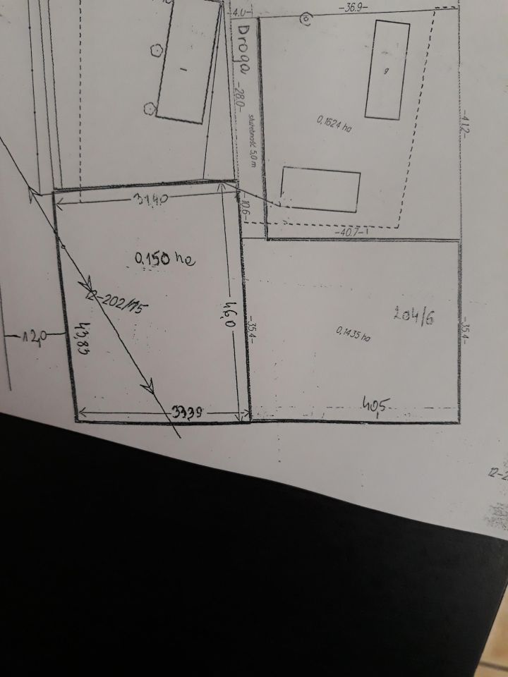 Działka budowlana Trębaczów