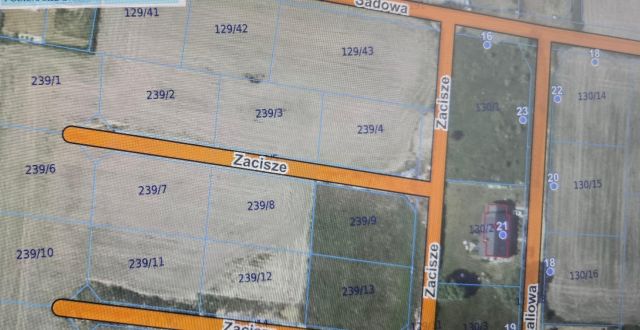 Działka budowlana Rogoż, ul. Zacisze. Zdjęcie 1