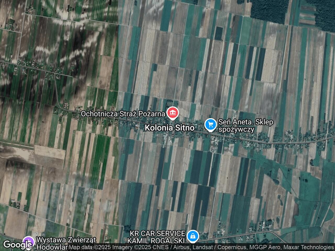 Działka rolna Kolonia Sitno