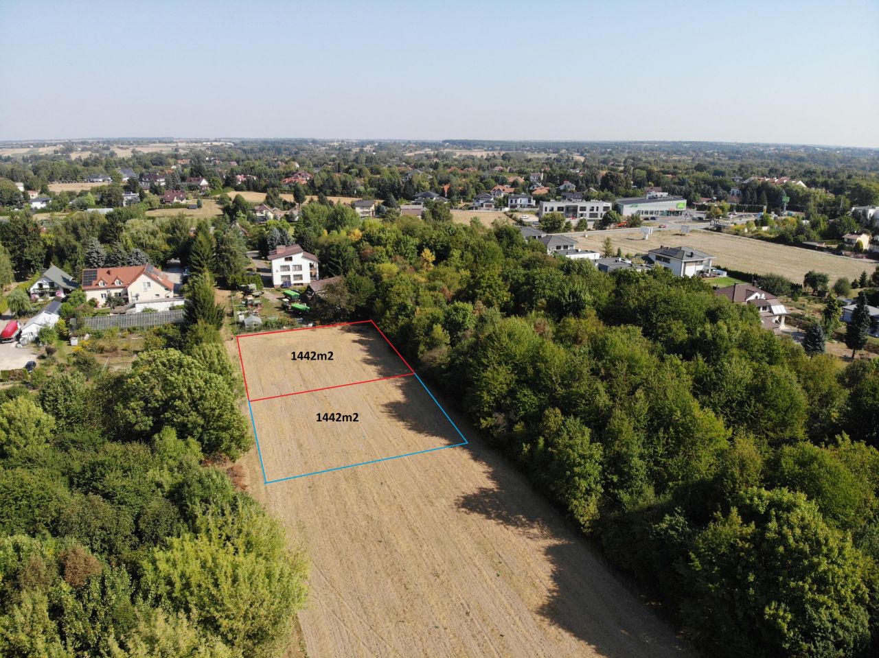 Działka budowlana Dąbrowica, ul. Nałęczowska. Zdjęcie 2