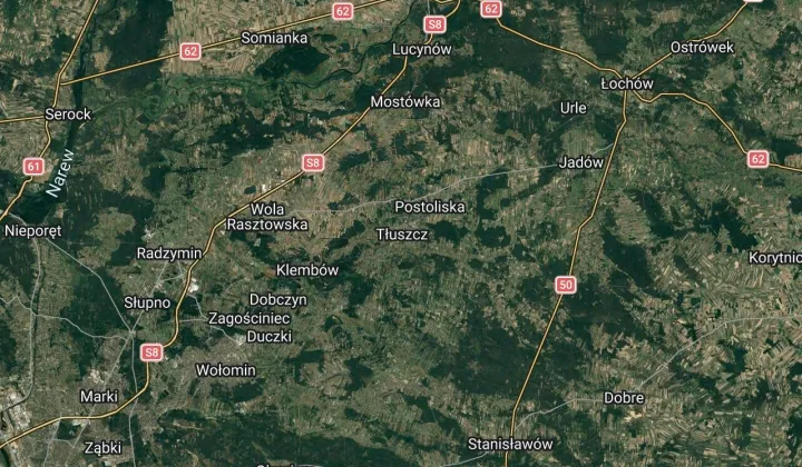 Działka budowlana Tłuszcz Centrum, malinowa