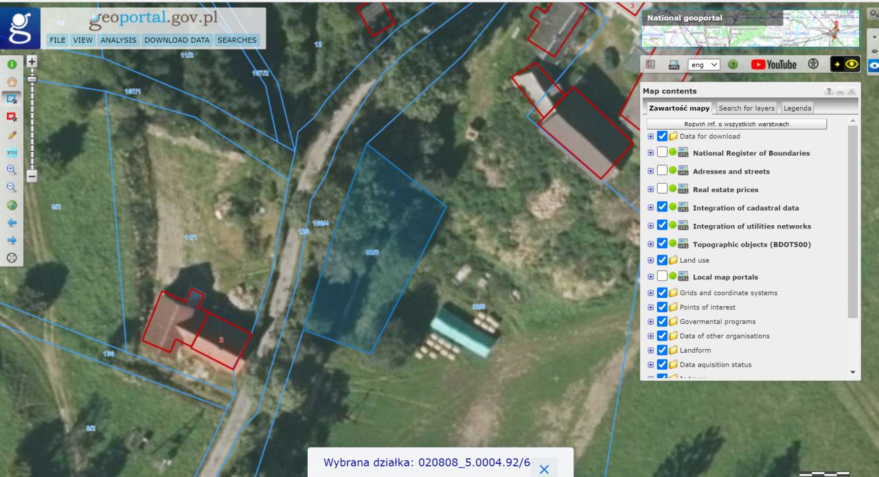 Działka budowlana Lutynia. Zdjęcie 1