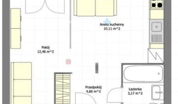 Mieszkanie 1-pokojowe Warszawa Grochów, ul. Korytnicka