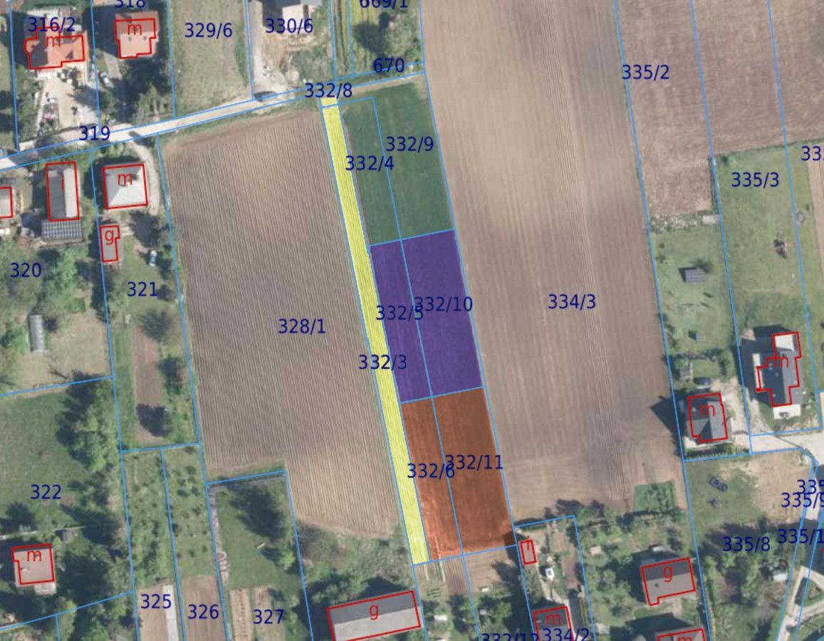 Działka budowlana Krzysztoforzyce, ul. Glinik. Zdjęcie 2