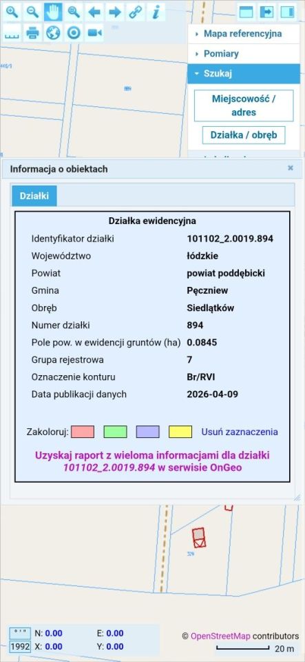 Działka budowlana Siedlątków. Zdjęcie 2