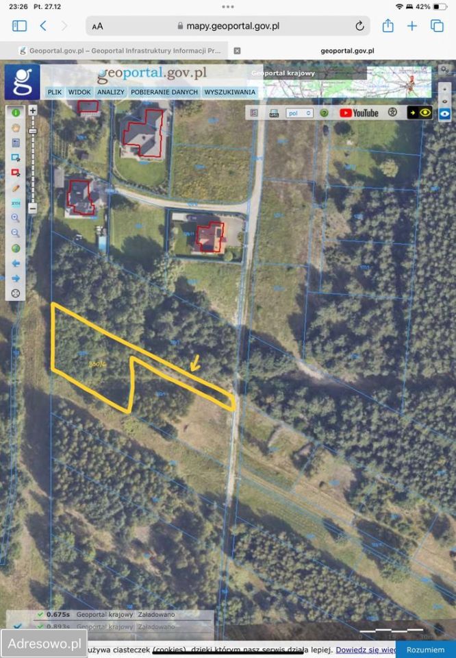 Działka budowlana Huta Mazowszańska, ul. Miedziana. Zdjęcie 2