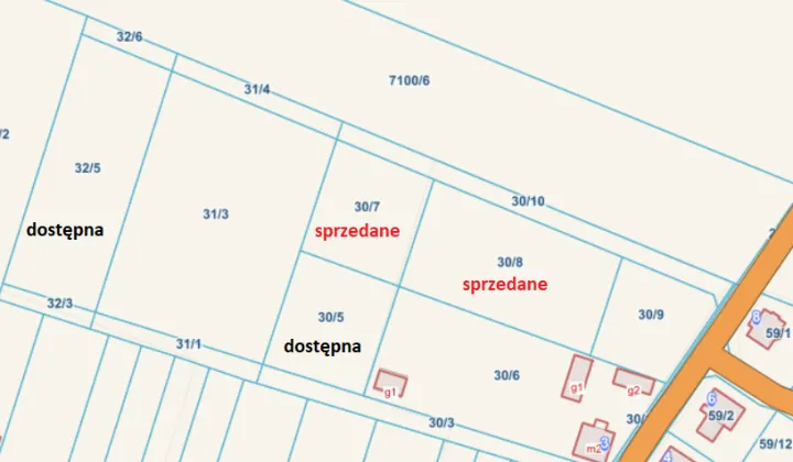 Działka budowlana Nowy Lubosz, ul. Betkowska