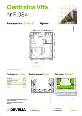 Mieszkanie 1-pokojowe Kraków Czyżyny, ul. Romana Ciesielskiego. Zdjęcie 14