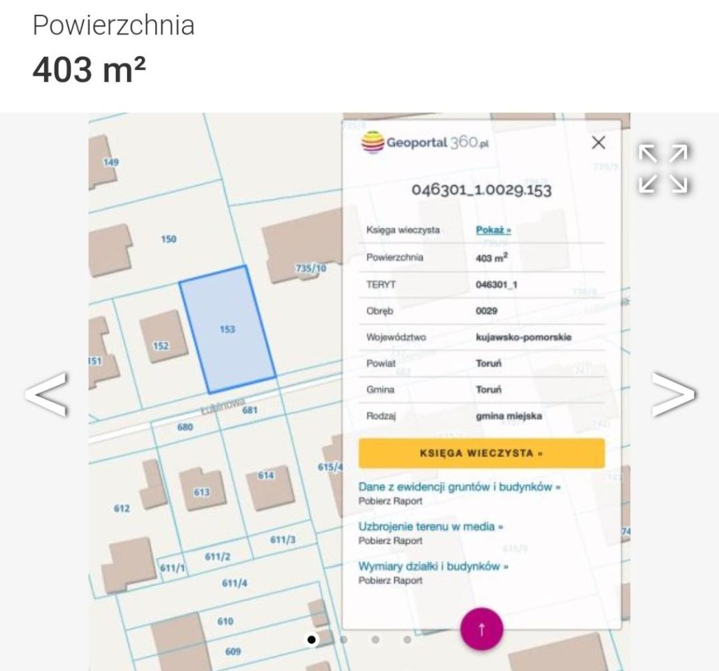 Działka budowlana Toruń Wrzosy, ul. Łubinowa. Zdjęcie 6