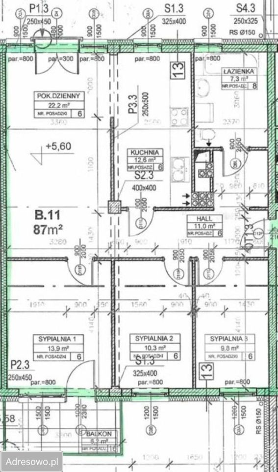 Mieszkanie 4-pokojowe Wrocław Krzyki, ul. Jerzego Kukuczki. Zdjęcie 14