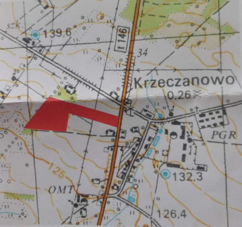 Działka budowlana Krzeczanowo. Zdjęcie 4