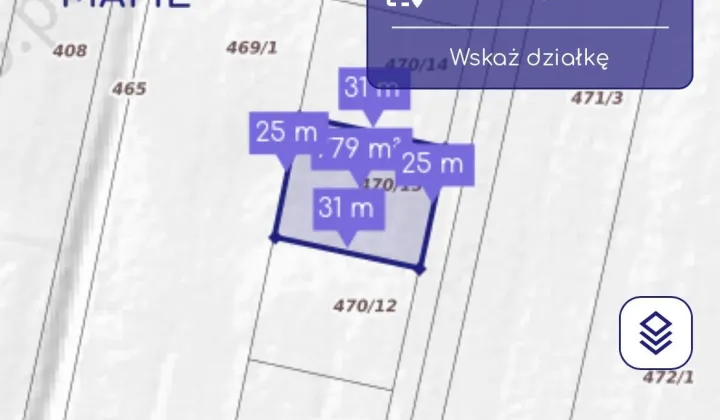 Działka budowlana Mierzęcice Niwiska, ul. Szkolna