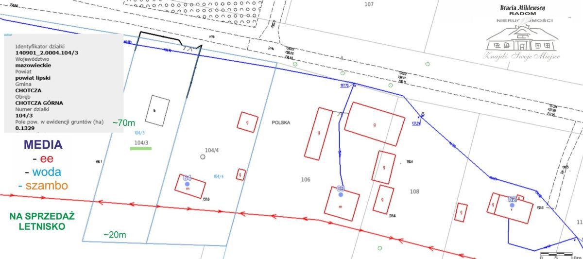 dom wolnostojący, 3 pokoje Chotcza Górna. Zdjęcie 4