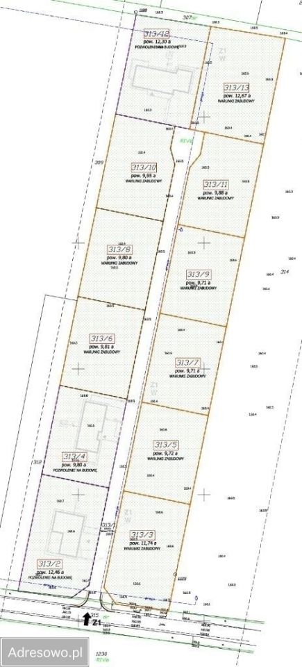 Działka budowlana Chrząstów. Zdjęcie 3