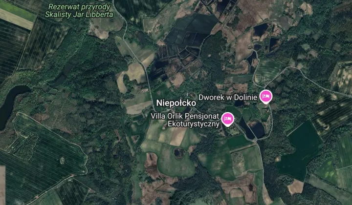 dom wolnostojący, 3 pokoje Niepołcko