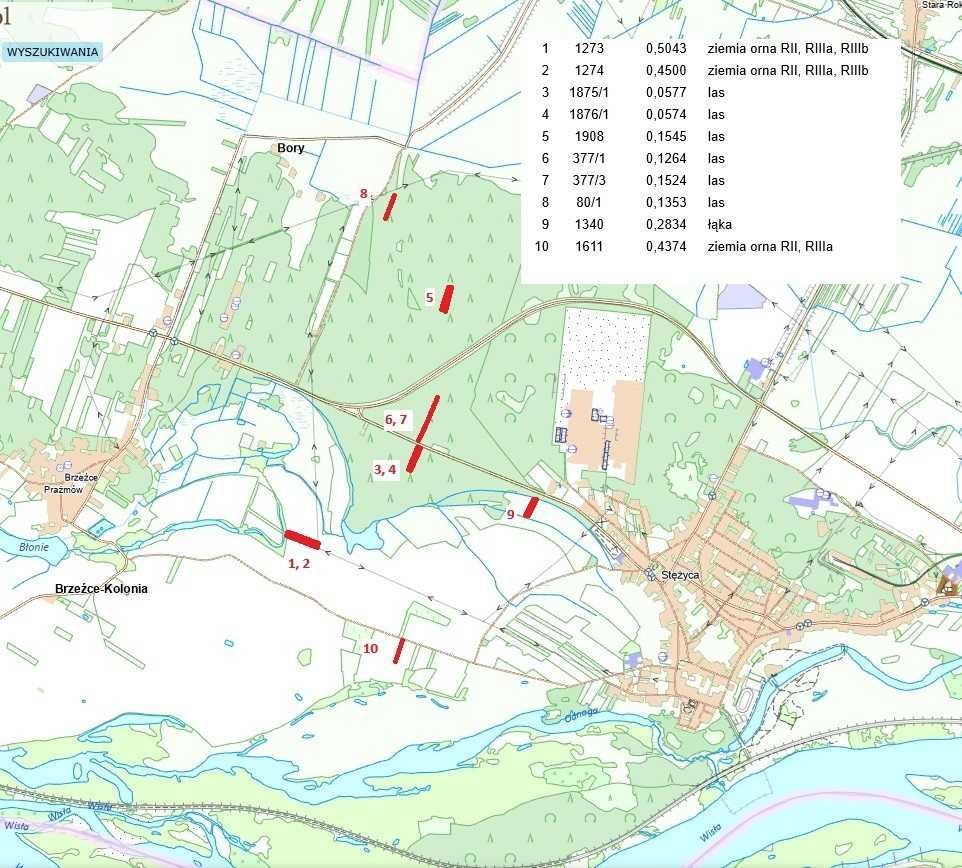 Działka rolna Stężyca. Zdjęcie 1