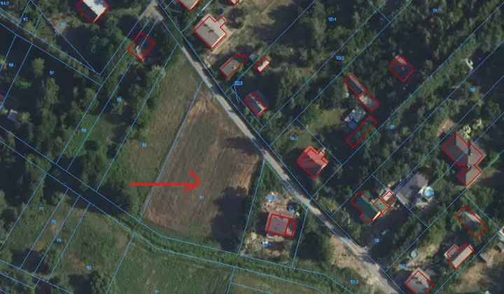 Działka rolno-budowlana Gaj, ul. Nadrzeczna