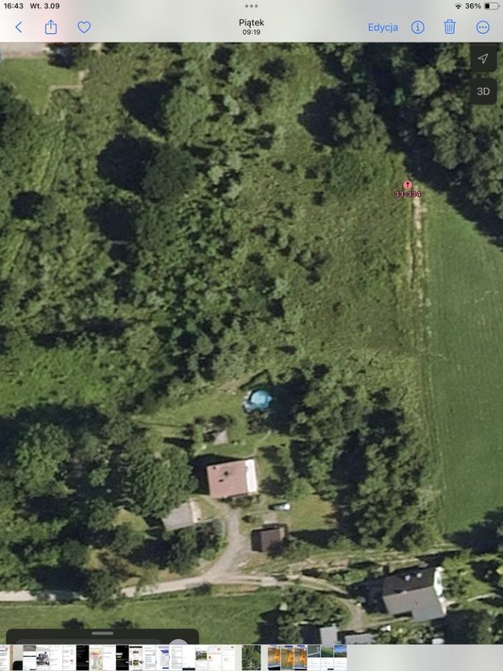 Działka budowlana Mystków. Zdjęcie 2