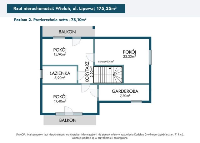 dom wolnostojący, 5 pokoi Wieluń, ul. Lipowa. Zdjęcie 37