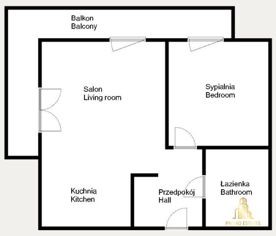 Mieszkanie 2-pokojowe Kraków Podgórze, pl. Bohaterów Getta. Zdjęcie 17