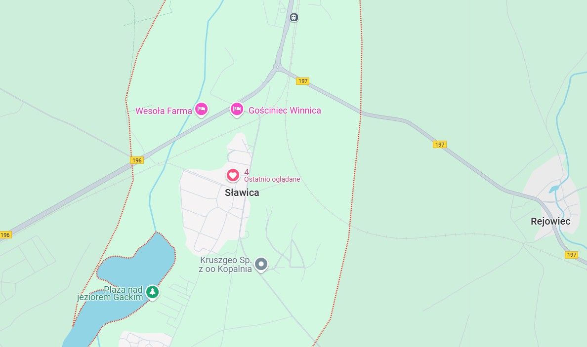 Działka budowlana Sławica, ul. Prosta. Zdjęcie 2