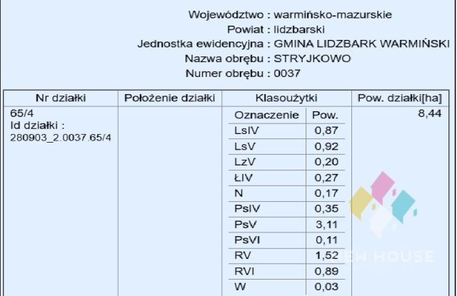 Działka rolna Stryjkowo. Zdjęcie 8