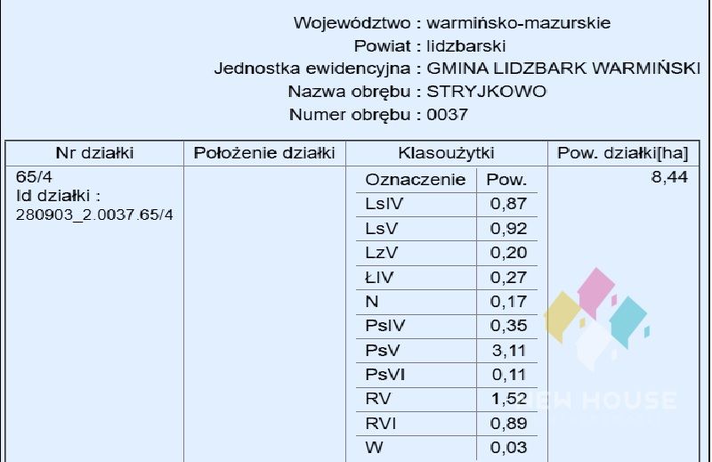 Działka rolna Stryjkowo. Zdjęcie 8