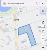 Działka rolno-budowlana Talki. Zdjęcie 1