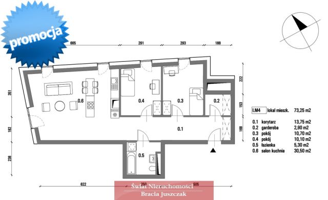 Mieszkanie 3-pokojowe Brzeg, ul. Bohaterów Westerplatte. Zdjęcie 3